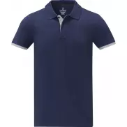 Męska koszulka polo duotone Morgan z krótkim rękawem, 3xl, niebieski