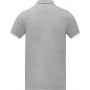 Męska koszulka polo duotone Morgan z krótkim rękawem, xl, szary