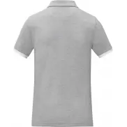 Damska koszulka polo duotone Morgan z krótkim rękawem, s, szary
