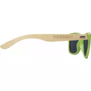 Okulary przeciwsłoneczne z bambusa Sun Ray, zielony