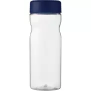 Bidon H2O Active® Base Tritan™ o pojemności 650 ml z zakrętką, biały, niebieski