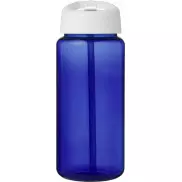 Bidon H2O Active® Octave Tritan™ o pojemności 600 ml z dzióbkiem, niebieski, biały