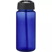 Bidon H2O Active® Octave Tritan™ o pojemności 600 ml z dzióbkiem, niebieski, czarny