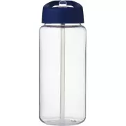 Bidon H2O Active® Octave Tritan™ o pojemności 600 ml z dzióbkiem, biały, niebieski