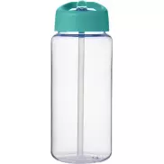 Bidon H2O Active® Octave Tritan™ o pojemności 600 ml z dzióbkiem, biały, niebieski