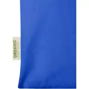 Torba na zakupy Orissa z bawełny organicznej z certyfikatem GOTS o gramaturze 140 g/m², niebieski