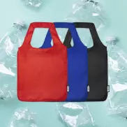 Duża torba Ash z plastku PET z recyklingu i certyfikatem GRS, czerwony