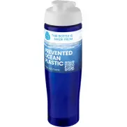 H2O Active® Eco Tempo 700 ml bidon z klapką, biały, niebieski