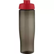 H2O Active® Eco Tempo 700 ml bidon z klapką, czerwony, szary