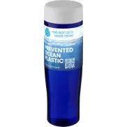 H2O Active® Eco Tempo 700 ml bidon z zakrętką, biały, niebieski