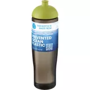 H2O Active® Eco Tempo 700 ml bidon z kopułową pokrywką, zielony, szary