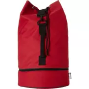 Idaho torba podróżna z tworzyw pochodzących z recyklingu, czerwony