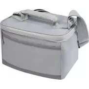 Arctic Zone® torba termoizolacyjna na lunch Repreve®, mieszcząca 6 puszek i wykonana z materiałów z recyklingu, szary
