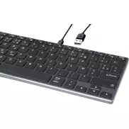 Hybrid klawiatura Bluetooth dla profesjonalistów AZERTY, czarny
