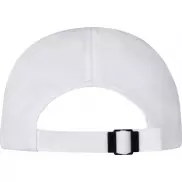 Cerus 6-panelowa luźna czapka z daszkiem, biały