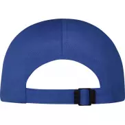 Cerus 6-panelowa luźna czapka z daszkiem, niebieski
