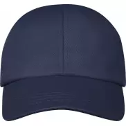 Cerus 6-panelowa luźna czapka z daszkiem, niebieski
