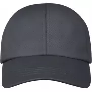 Cerus 6-panelowa luźna czapka z daszkiem, szary