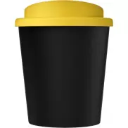 Kubek Americano® Espresso Eco z recyklingu o pojemności 250 ml , czarny, żółty