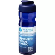 H2O Active® Eco Base 650 ml bidon sportowy z odchylaną pokrywką, niebieski