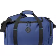 Repreve® Ocean torba podróżna o pojemności 35 l z plastiku PET z recyklingu z certyfikatem GRS, niebieski