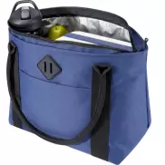 Repreve® Ocean torba termoizolacyjna z długimi uchwytami na 12 puszek o pojemności 11 l z plastiku PET z recyklingu z certyfi, niebieski