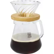Geis szklany ekspres do kawy, 500 ml, biały, piasek pustyni