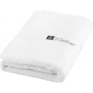Charlotte bawełniany ręcznik kąpielowy o gramaturze 450 g/m² i wymiarach 50 x 100 cm, biały