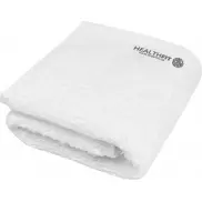Chloe bawełniany ręcznik kąpielowy o gramaturze 550 g/m² i wymiarach 30 x 50 cm, biały