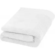 Nora bawełniany ręcznik kąpielowy o gramaturze 550 g/m² i wymiarach 50 x 100 cm, biały