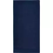 Nora bawełniany ręcznik kąpielowy o gramaturze 550 g/m² i wymiarach 50 x 100 cm, niebieski