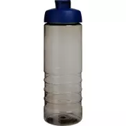 H2O Active® Eco Treble bidon z otwieraną pokrywką o pojemności 750 ml, szary, niebieski