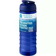 H2O Active® Eco Treble bidon z otwieraną pokrywką o pojemności 750 ml, niebieski
