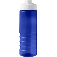 H2O Active® Eco Treble bidon z otwieraną pokrywką o pojemności 750 ml, niebieski, biały