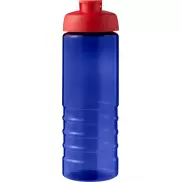 H2O Active® Eco Treble bidon z otwieraną pokrywką o pojemności 750 ml, niebieski, czerwony