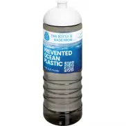 H2O Active® Eco Treble bidon z kopułową pokrywką o pojemności 750 ml , szary, biały