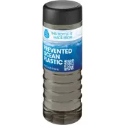 H2O Active® Eco Treble 750 ml screw cap water bottle , szary, czarny