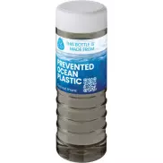 H2O Active® Eco Treble 750 ml screw cap water bottle , szary, biały