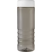 H2O Active® Eco Treble 750 ml screw cap water bottle , szary, biały