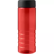 H2O Active® Eco Treble 750 ml screw cap water bottle , czerwony, czarny