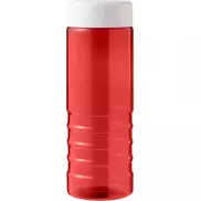 H2O Active® Eco Treble 750 ml screw cap water bottle , czerwony, biały