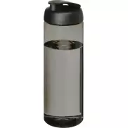 H2O Active® Eco Vibe 850 ml, bidon sportowy z odchylaną pokrywką, szary, czarny