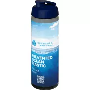 H2O Active® Eco Vibe 850 ml, bidon sportowy z odchylaną pokrywką, szary, niebieski