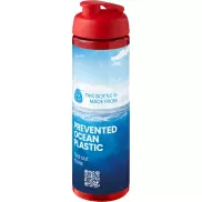 H2O Active® Eco Vibe 850 ml, bidon sportowy z odchylaną pokrywką, czerwony