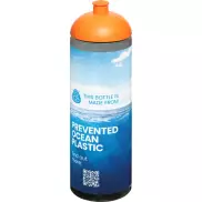 H2O Active® Eco Vibe 850 ml, bidon z kopułową pokrywką , szary, pomarańczowy
