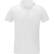 Deimos męska koszulka polo o luźnym kroju, xs, biały