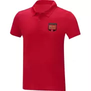 Deimos męska koszulka polo o luźnym kroju, s, czerwony