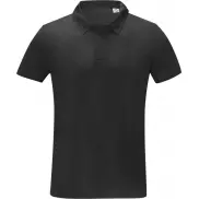 Deimos męska koszulka polo o luźnym kroju, 4xl, czarny