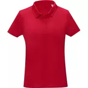 Deimos damska koszulka polo o luźnym kroju, s, czerwony