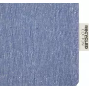 Pheebs torba na prezent z bawełny z recyklingu o gramaturze 150 g/m² i z certyfikatem GRS, średnia o pojemności 1,5 l, niebieski